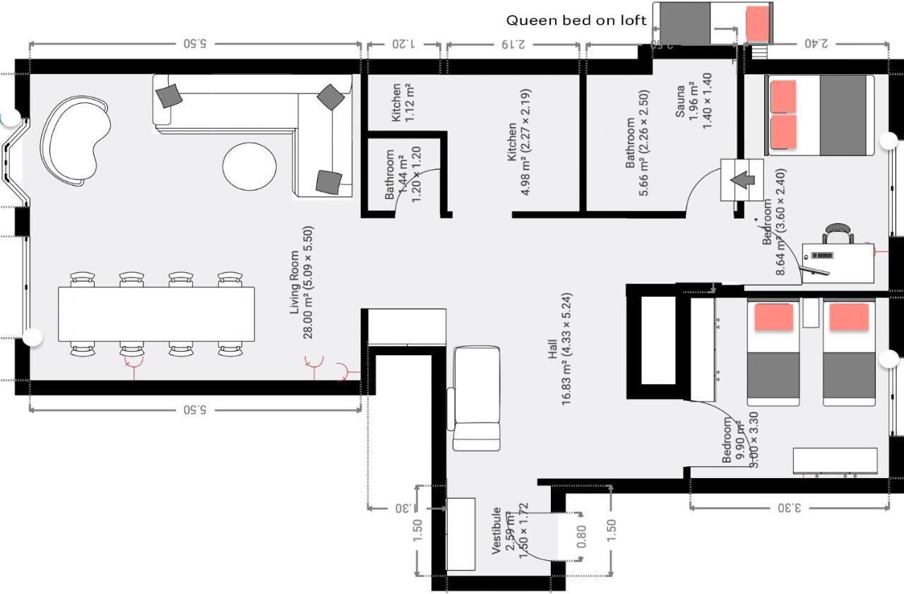 Luxury Design Gem In City Center With Sauna And Workspace Хельсинки Экстерьер фото