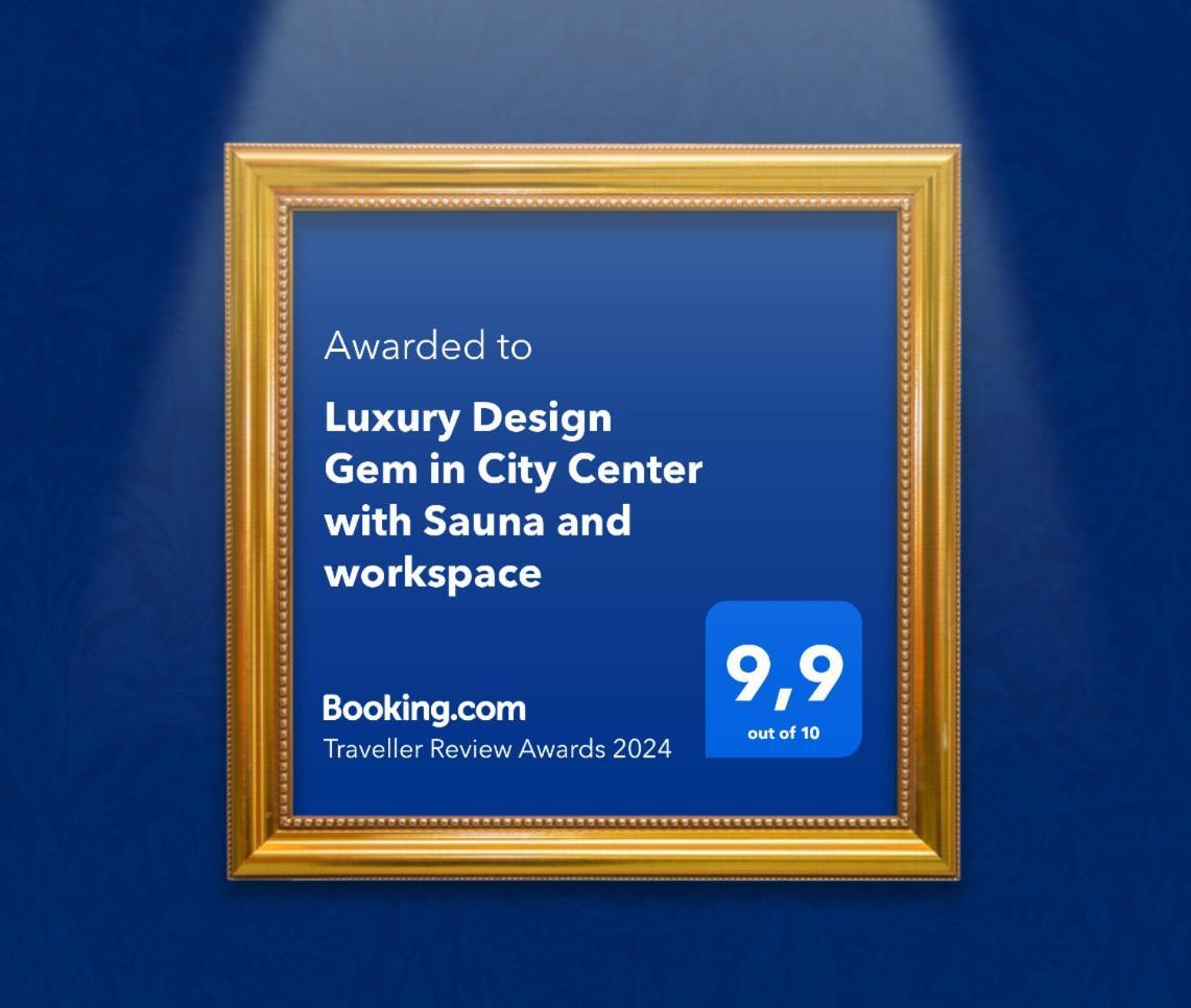 Luxury Design Gem In City Center With Sauna And Workspace Хельсинки Экстерьер фото